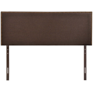 Region Nailhead Upholstered Queen Headboard by Modway