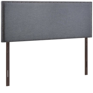 Region Nailhead Upholstered Queen Headboard by Modway