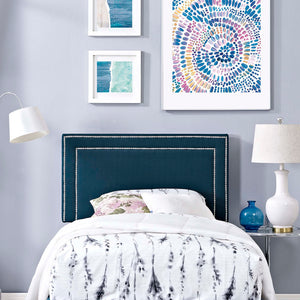 Jessamine Upholstered Fabric Twin Headboard by Modway