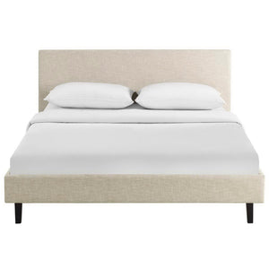 Anya Fabric Queen Bed by Modway