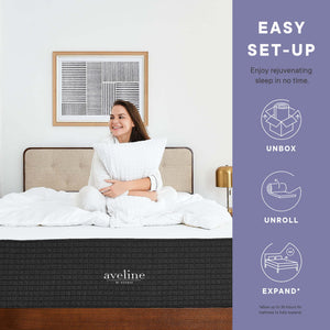 Aveline 8" Gel-Infused Memory Foam Mattress by Modway
