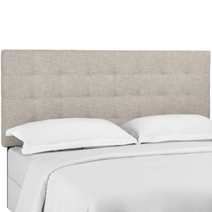 Paisley Tufted Upholstered Linen King and California King Headboard