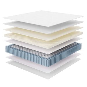 Jenna 14" Innerspring and Foam Mattress by Modway