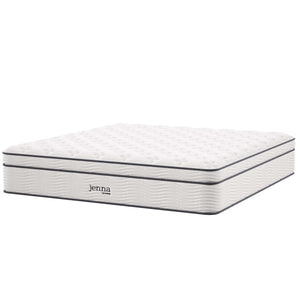 Jenna 14" Innerspring and Foam Mattress by Modway