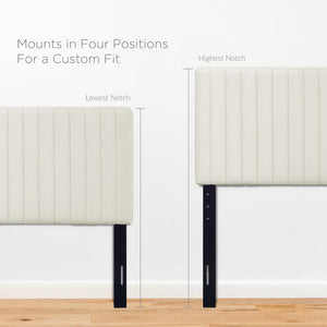 Keira Performance Velvet Twin Headboard by Modway