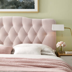 Annabel Diamond Tufted Performance Velvet King Headboard by Modway