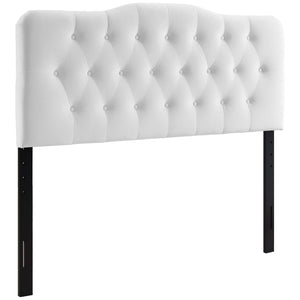 Annabel Diamond Tufted Performance Velvet Queen Headboard