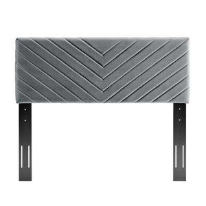 Alyson Angular Channel Tufted Performance Velvet Full/Queen Headboard by Modway