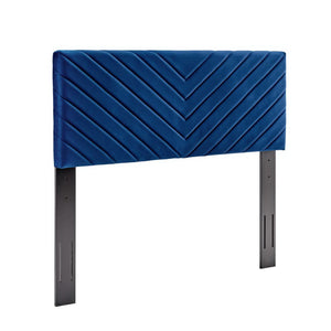 Alyson Angular Channel Tufted Performance Velvet Full/Queen Headboard by Modway