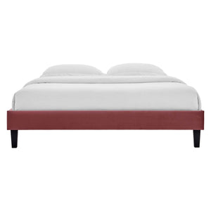 Reign Performance Velvet Twin Platform Bed Frame by Modway