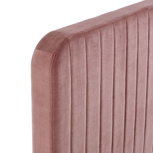 Celine Channel Tufted Performance Velvet Queen Bed by Modway