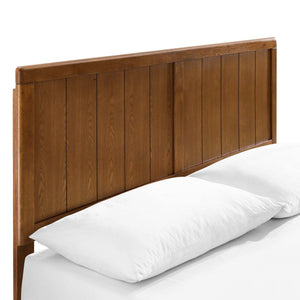 Alana Wood Platform Bed with Angular Frame by Modway
