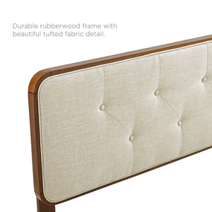 Bridgette Wood Queen Platform Bed with Splayed Legs by Modway