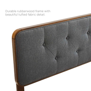Bridgette Wood Queen Platform Bed with Splayed Legs by Modway