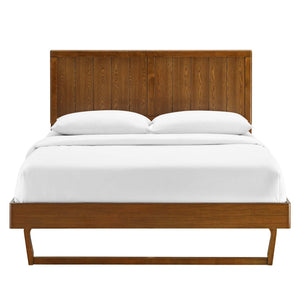 Alana Wood Platform Bed with Angular Frame by Modway