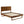 Marlee Wood Twin Platform Bed with Angular Frame