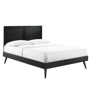 Marlee Wood Full Platform Bed with Splayed Legs by Modway
