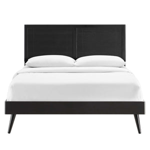 Marlee Wood Full Platform Bed with Splayed Legs by Modway