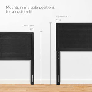 Marlee Wood Full Platform Bed with Splayed Legs by Modway