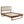 Willow Wood King Platform Bed with Angular Frame by Modway