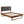 Willow Wood King Platform Bed with Angular Frame by Modway