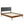 Bridgette Wood Twin Platform Bed With Splayed Legs