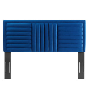 Believe Channel Tufted Performance Velvet Full/Queen Headboard by Modway