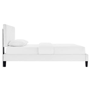 Roxanne Performance Velvet Full Platform Bed by Modway