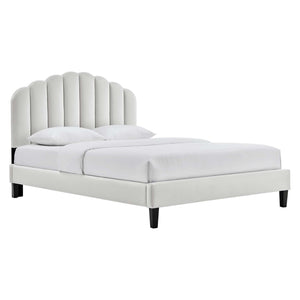 Daisy Performance Velvet Full Platform Bed by Modway