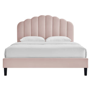 Daisy Performance Velvet Full Platform Bed by Modway
