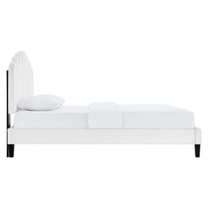 Daisy Performance Velvet Full Platform Bed by Modway
