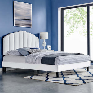 Daisy Performance Velvet Full Platform Bed by Modway