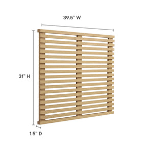 Render Wall Mount Twin Headboard by Modway