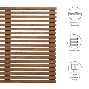Render Wall Mount Twin Headboard by Modway