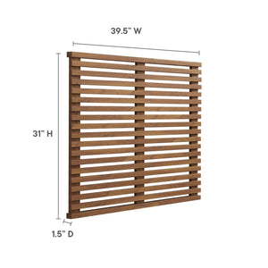 Render Wall Mount Twin Headboard by Modway