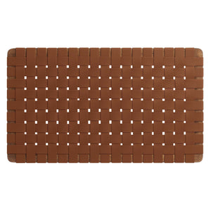 Sparta Weave Wall-Mount Vegan Leather Twin Headboard by Modway