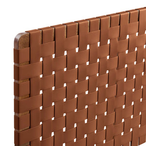 Sparta Weave Vegan Leather Full Headboard by Modway