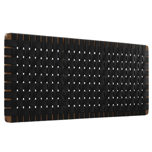 Sparta Vegan Leather Weave Queen Headboard by Modway
