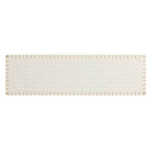 Sparta Weave Wall-Mount Vegan Leather King Headboard