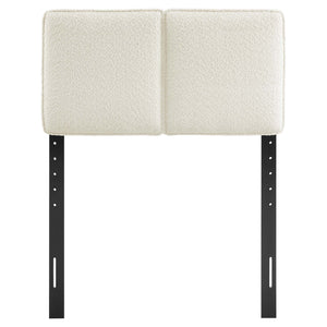 Lindee Boucle Fabric Twin Headboard by Modway