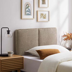 Lindee Boucle Fabric Twin Headboard by Modway