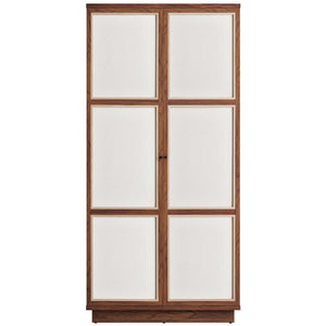 Capri 70" Tall Wood Grain Storage Cabinet by Modway