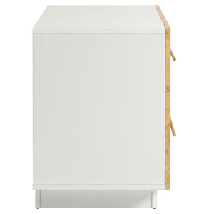 Abel 2-Drawer Burl Wood Nightstand by Modway