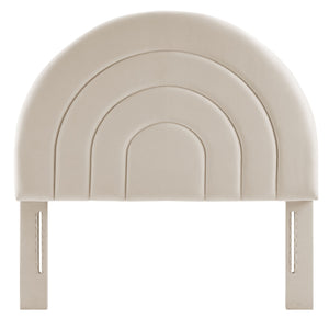 Solana Arched Performance Velvet Twin Headboard by Modway