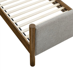 Maven Twin Size Fabric Upholstered Platform Bed by Modway