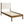 Olea Channel Tufted Boucle Solid Wood Twin Platform Bed by Modway