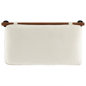 Anela Wall-Mounted Chenille Upholstered Twin Headboard