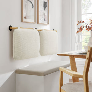 Anela Wall-Mounted Chenille Upholstered Full Headboard by Modway