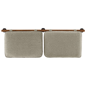 Anela Wall-Mounted Chenille Upholstered Full Headboard by Modway