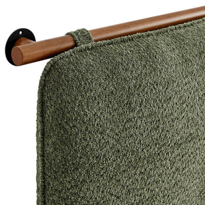 Anela Wall-Mounted Chenille Upholstered King Size Headboard